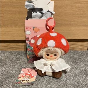 Pop Mart Mushroom Baby Forest Party Keychain